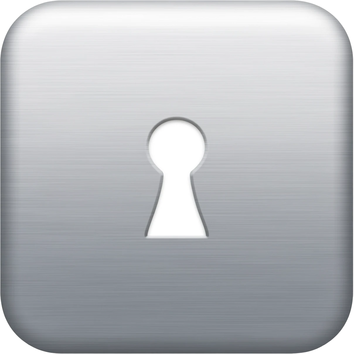 ipad lock screen icon sideral metallic with stripes emoji