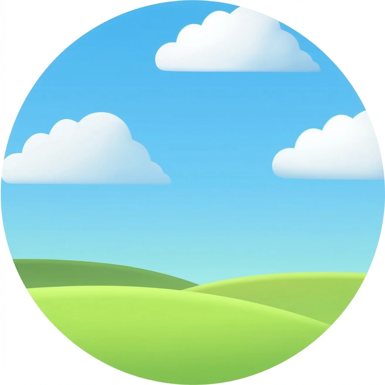 B letter clouds emoji