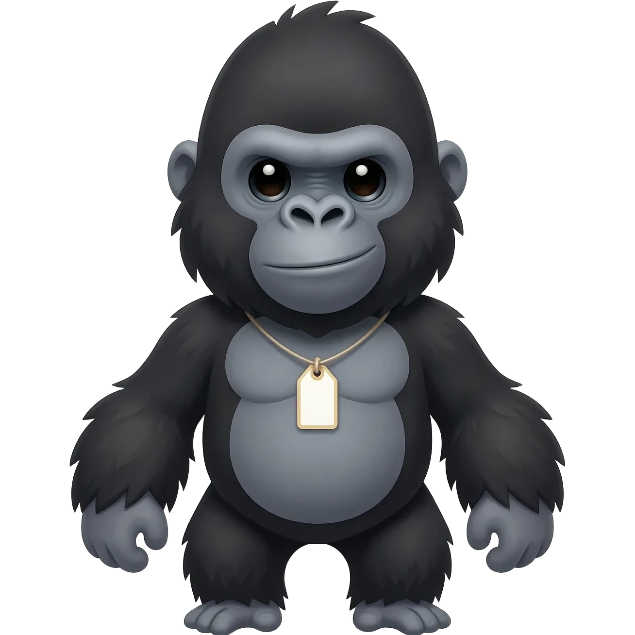 A cute gorilla tag gorilla emoji