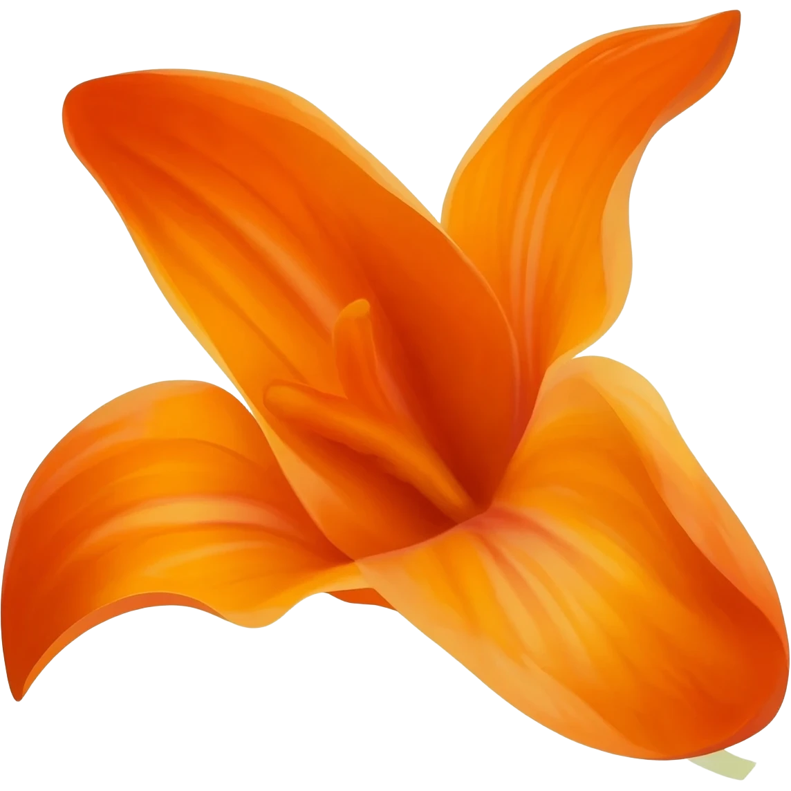 Saffron flower emoji