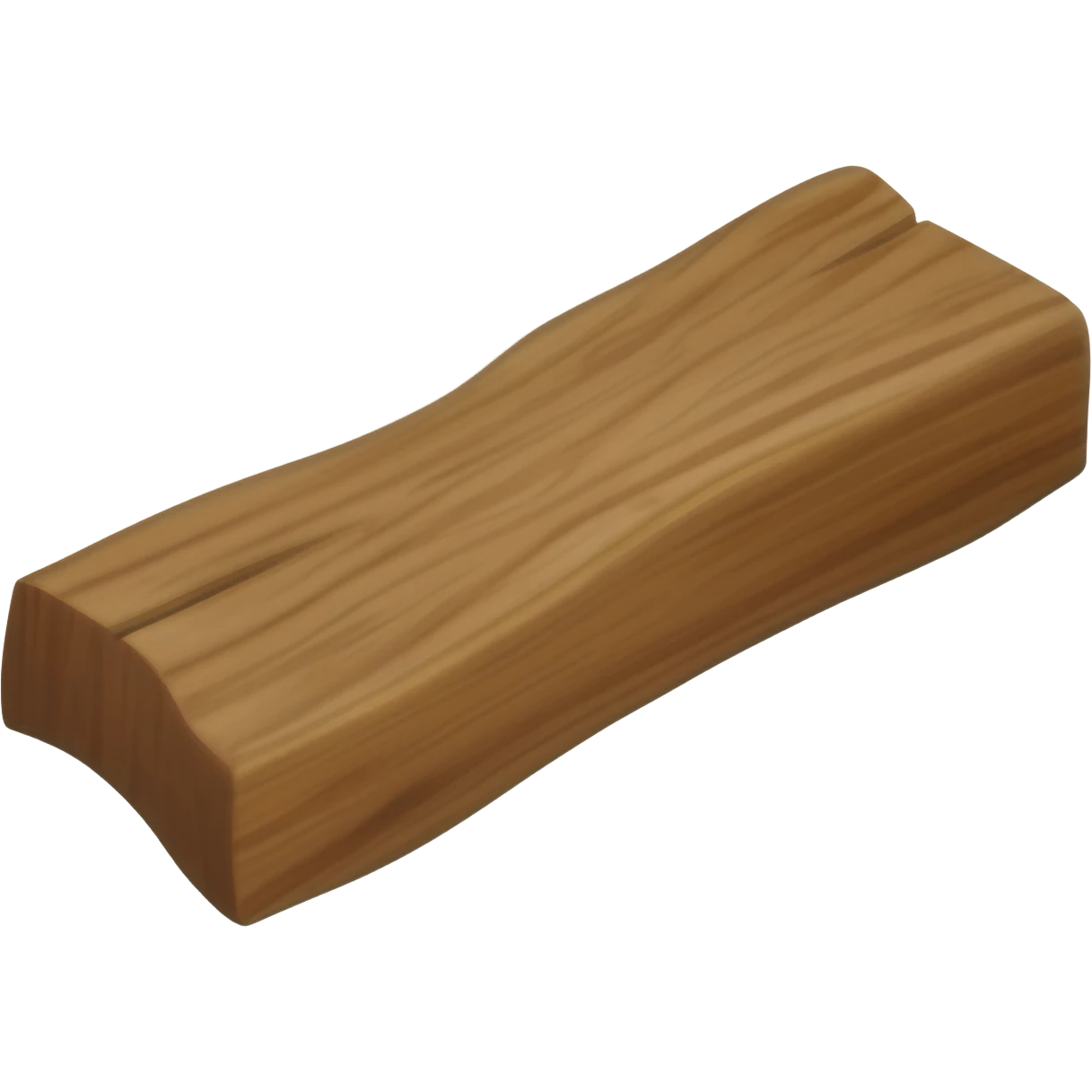 a piece of wood emoji style emoji
