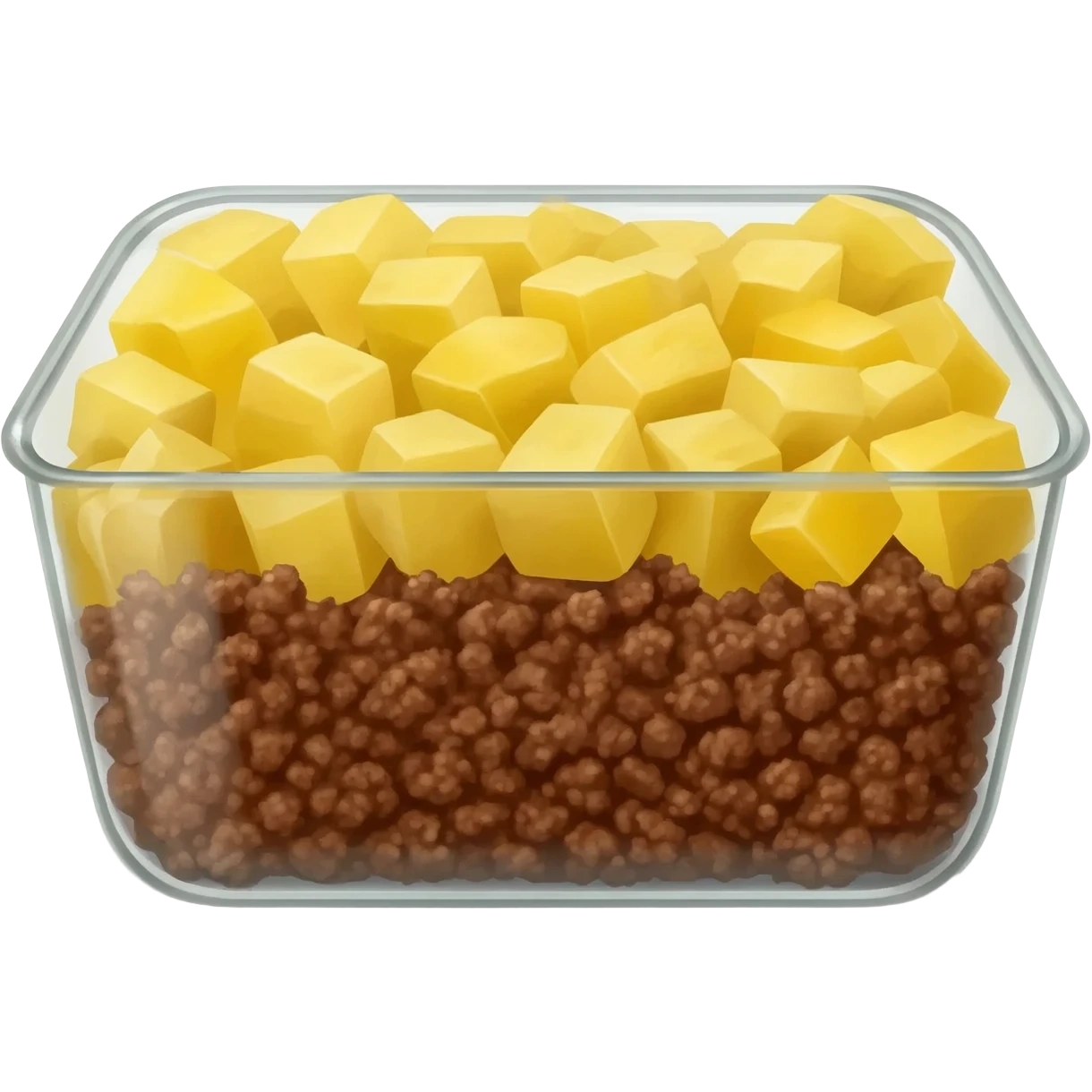 potato and beef mince meal prep emoji