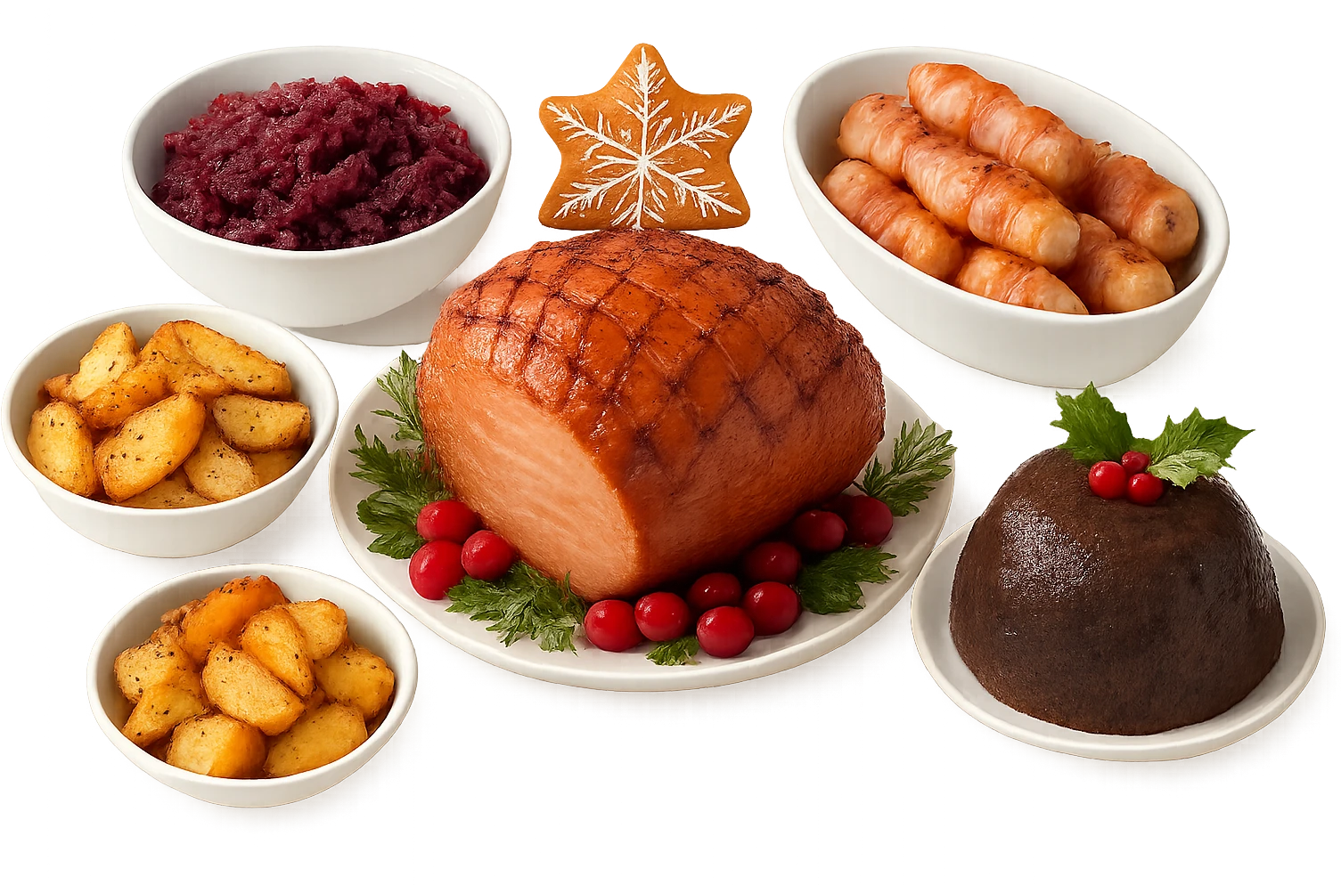 Christmas food, remove background emoji