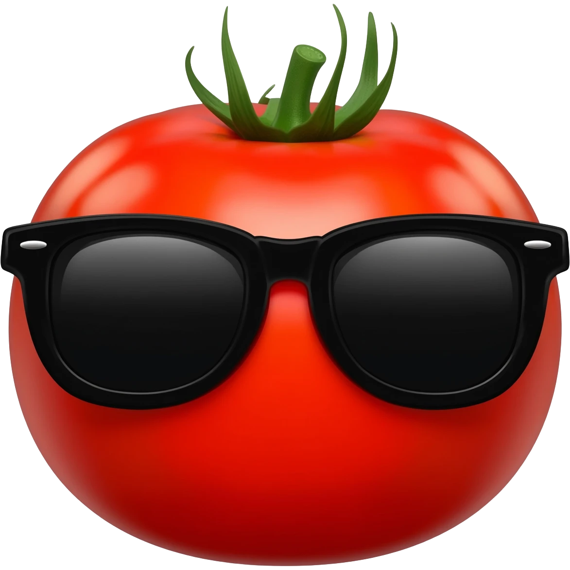 un tomate con lentes de sol emoji