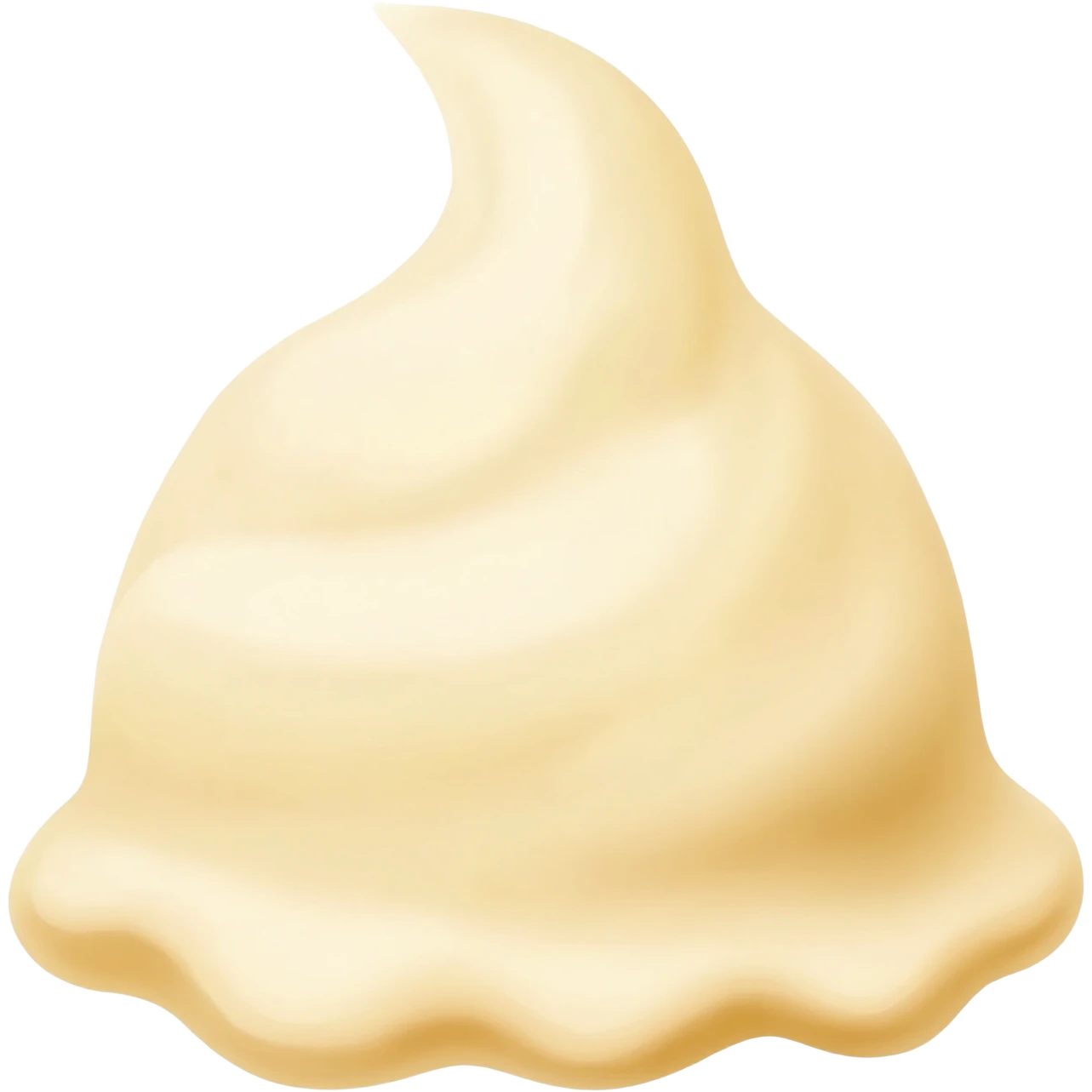 vanilla ice cream emoji
