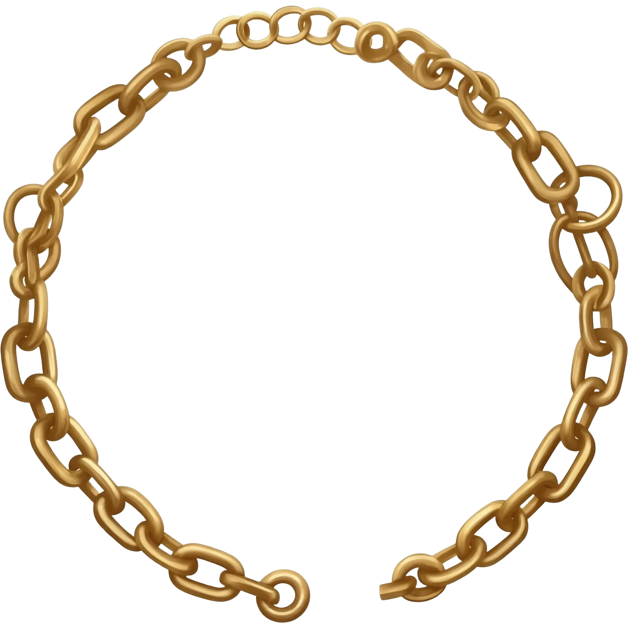 bracelet dainty chain emoji