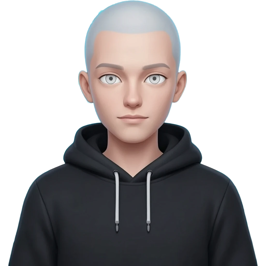 I love the binary system and "hacker" look, like a guy with a hoodie, has a face, the skin colorless for racial reasons, the hoodie is natural and black. Hide the hair and gender.Make it oriented around the number 0. emoji