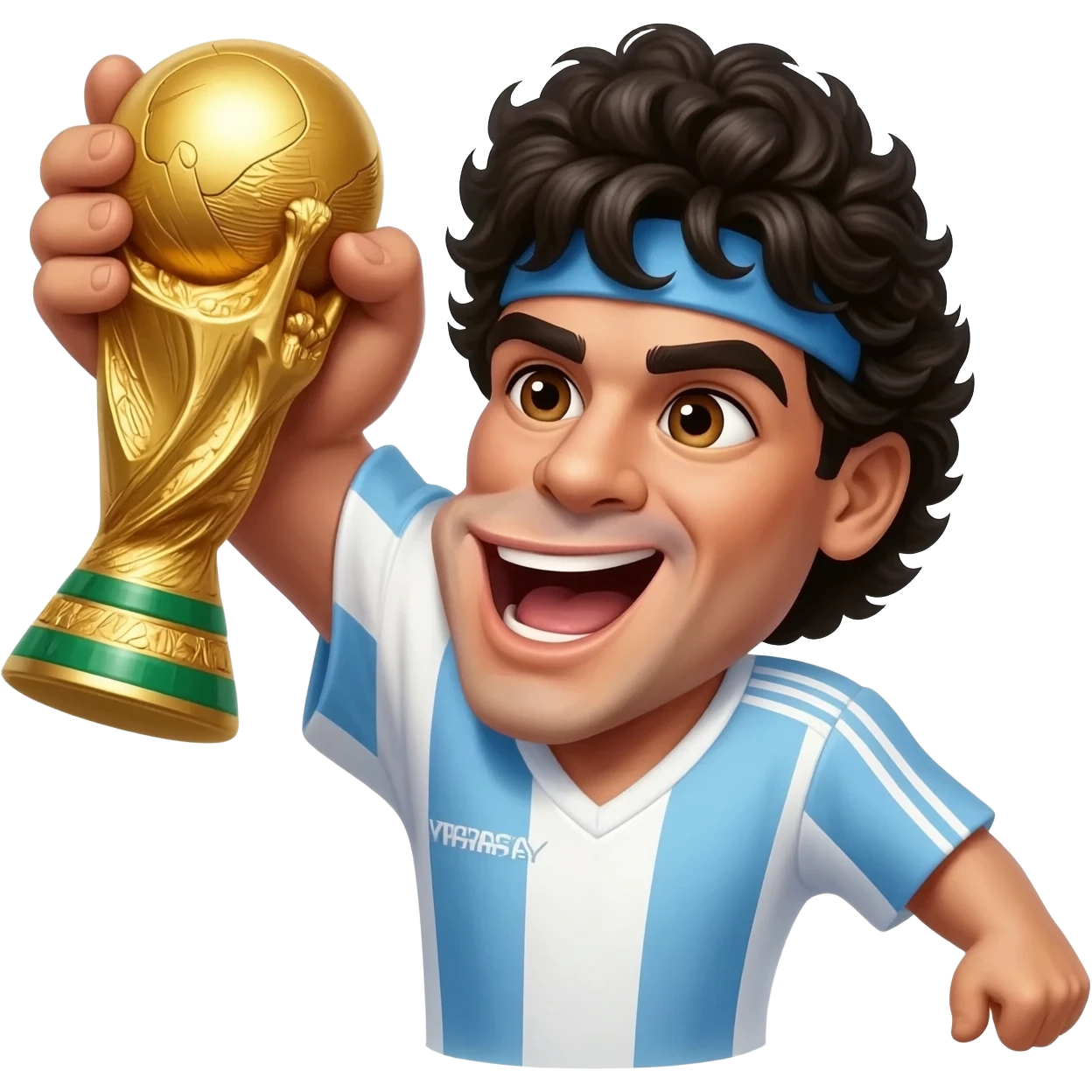 maradona mundial emoji
