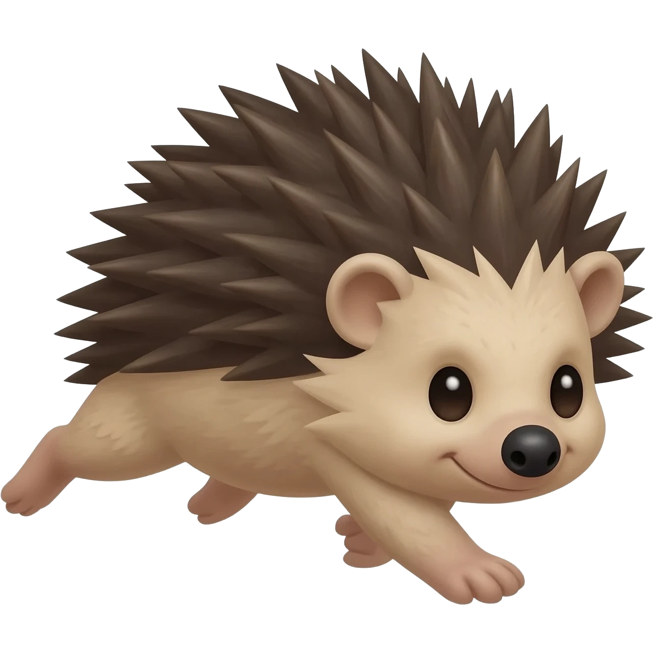 HedgehogDashing away emoji