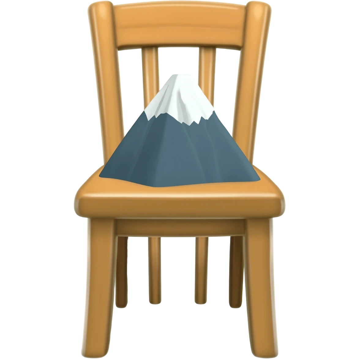 mountain on a chair emoji