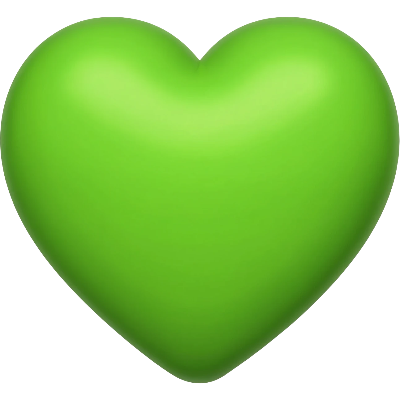 Green heart emoji