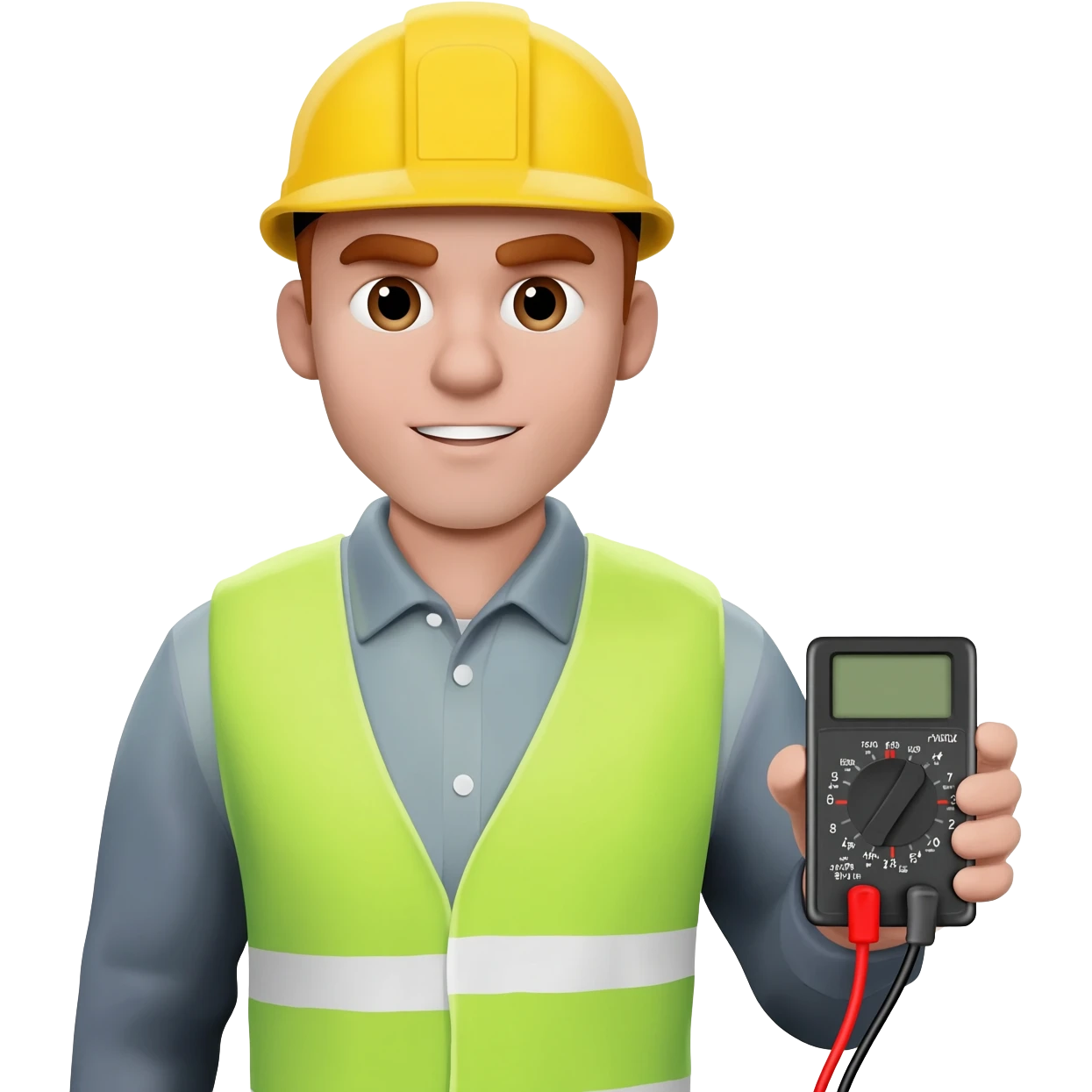 Emoji de un electricista emoji