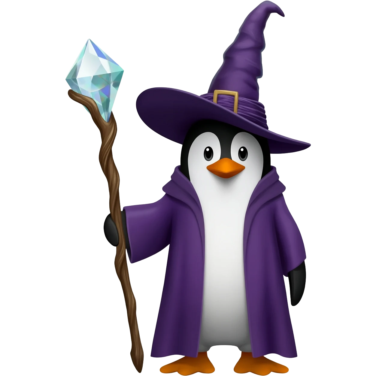 Penguin Wizard emoji