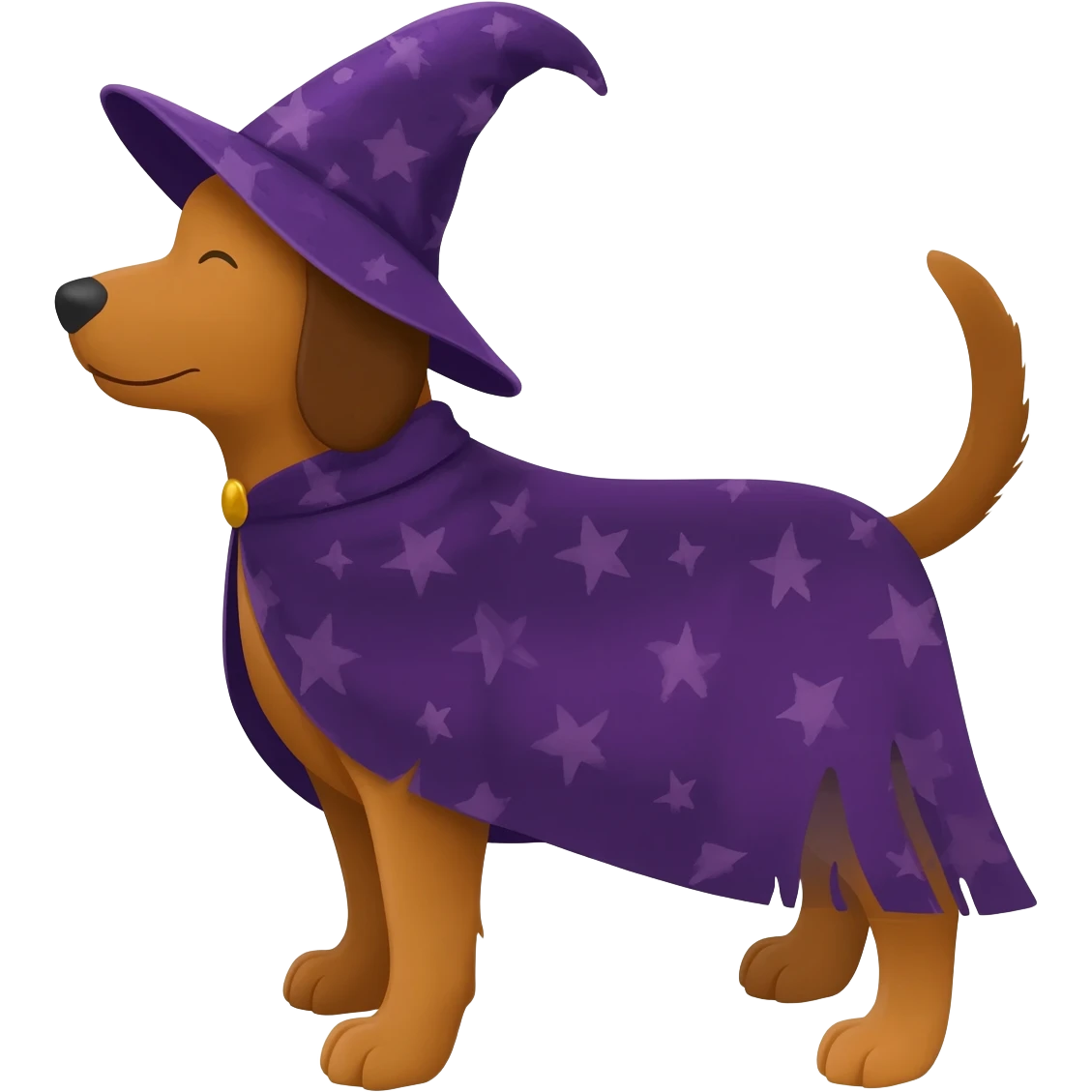Dog wizard emoji