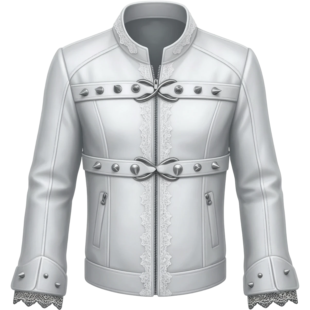 white bondage jacket emoji