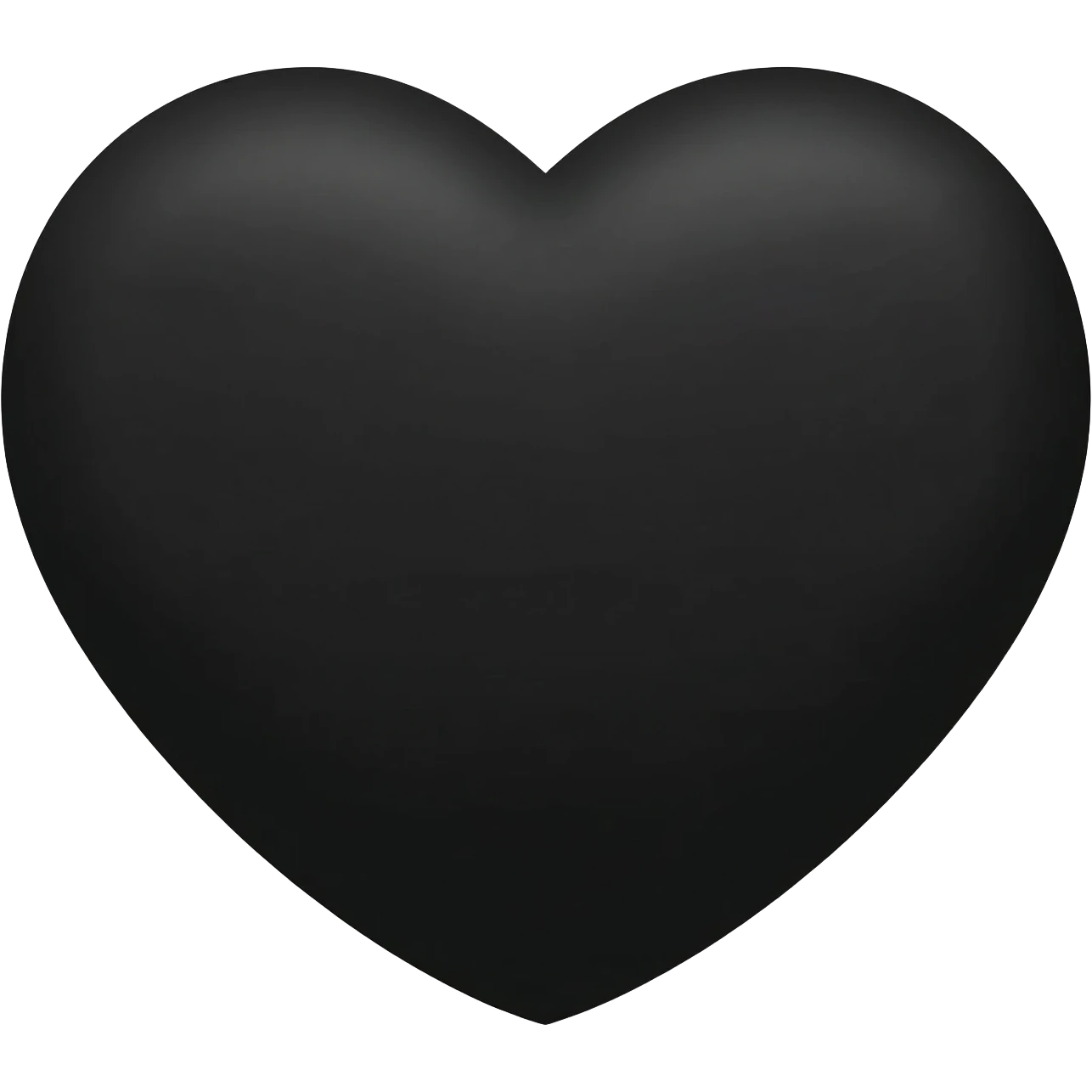 Black emoji heart emoji