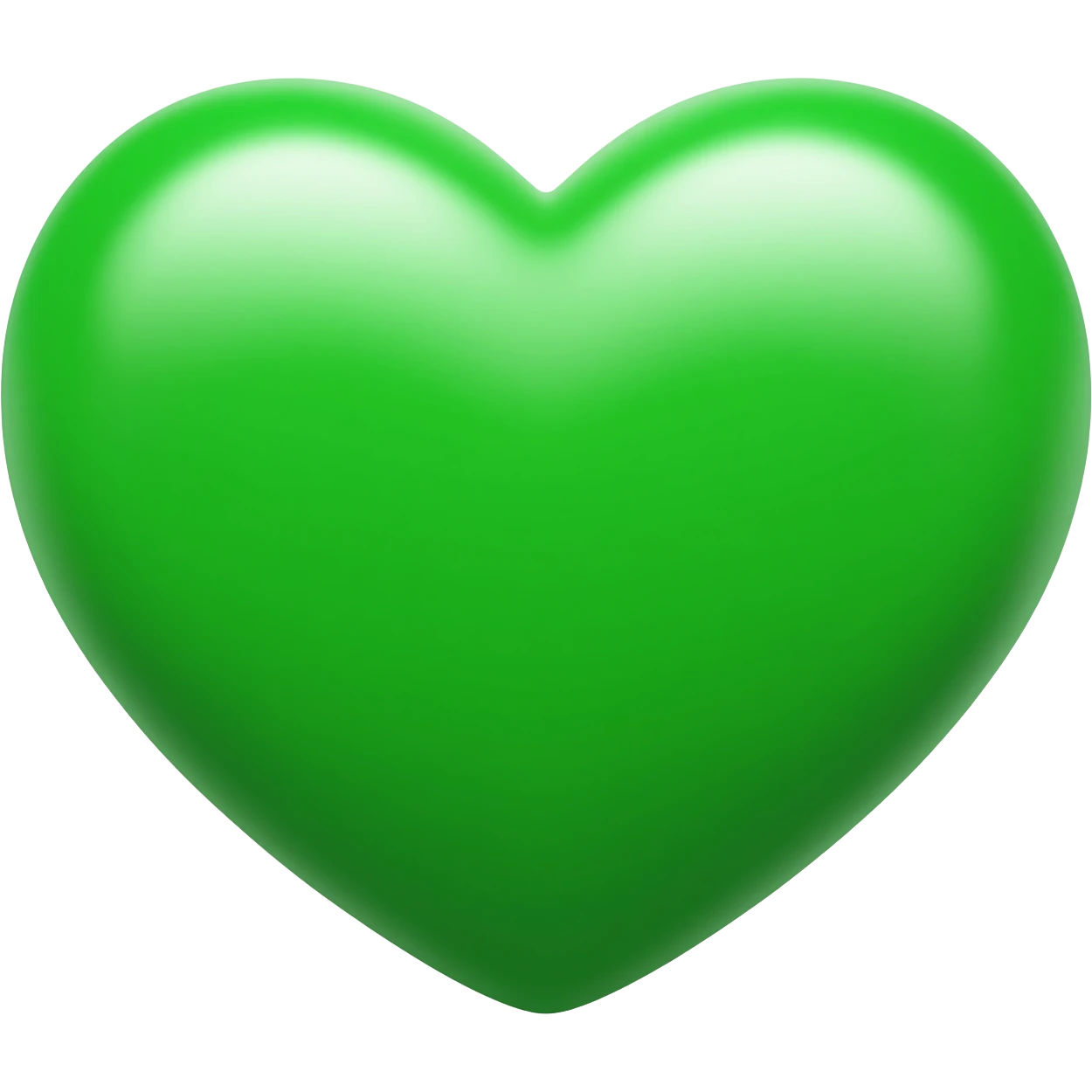 green heart emoji