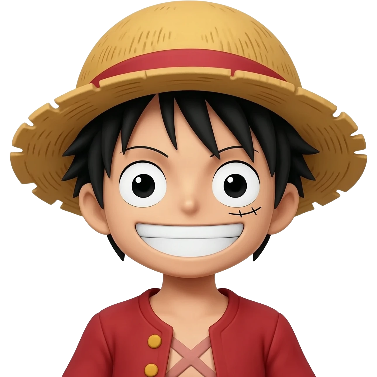 Luffy from one piece emoji