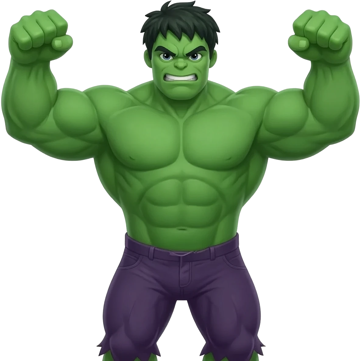 Hulk dancing emoji