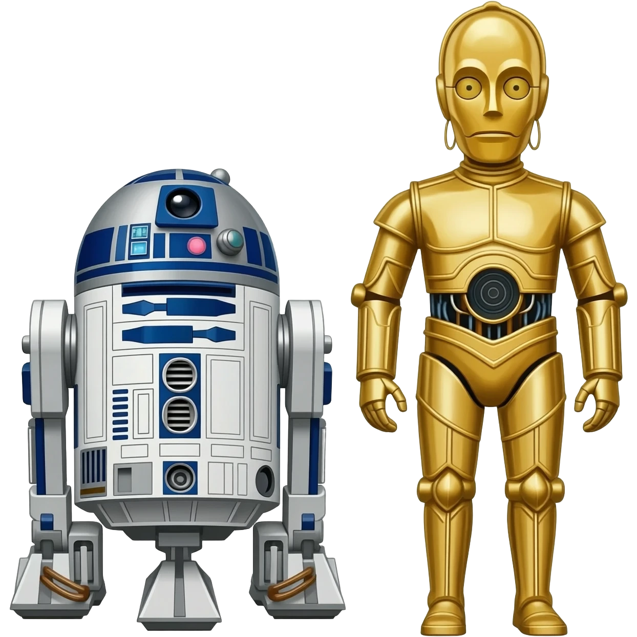 r2d2 and c3p0 emoji