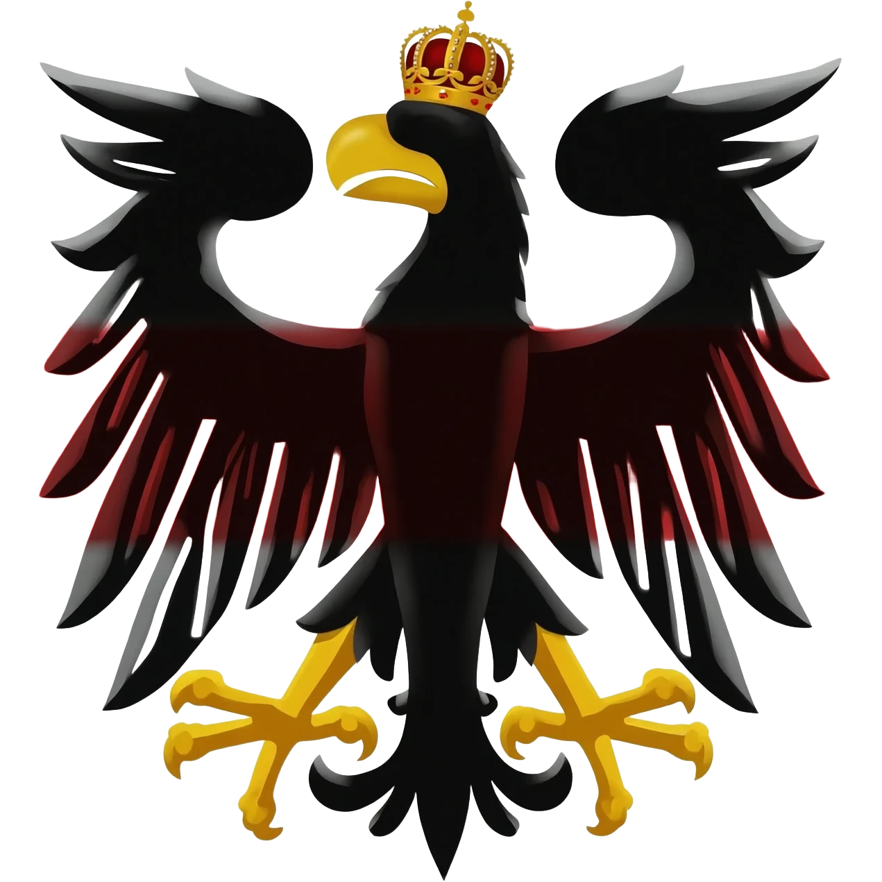 The emoji flag of the German Empire emoji