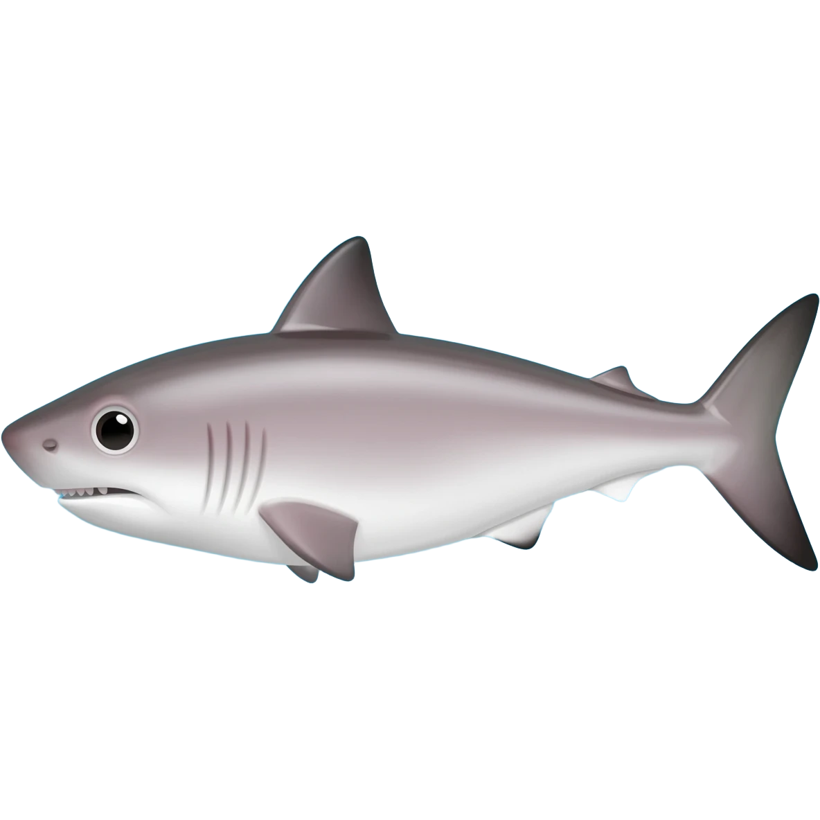 Hake med blå bakgrunn emoji