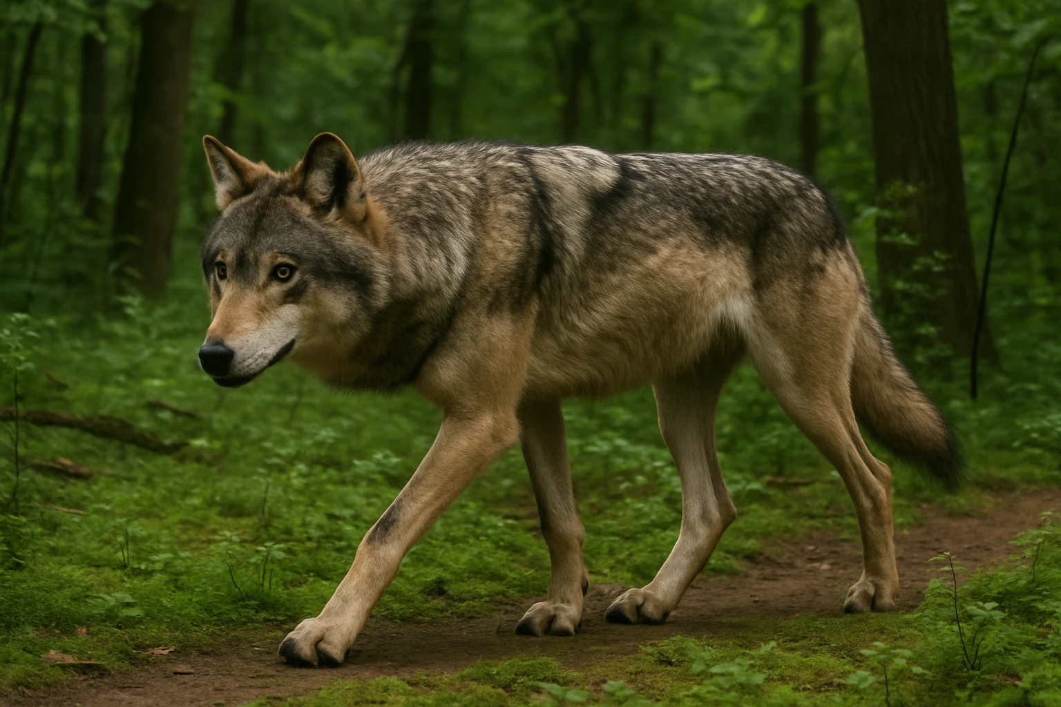 Wolf emoji