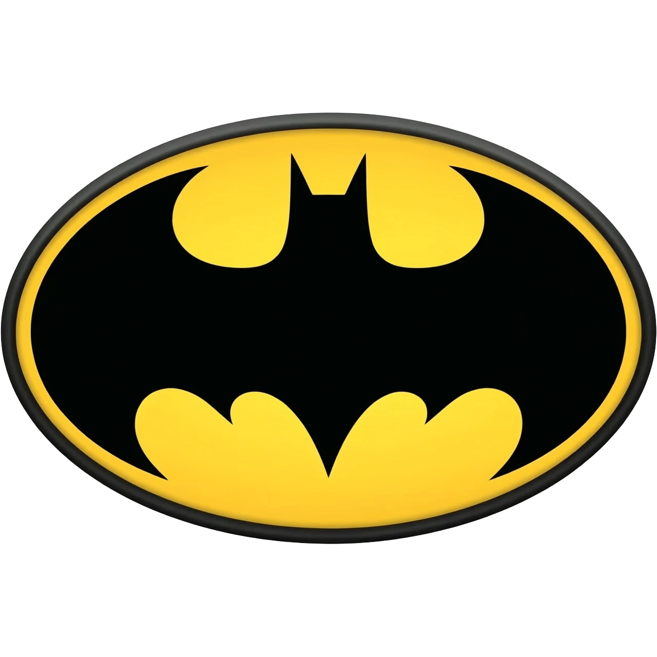 Batman logo emoji