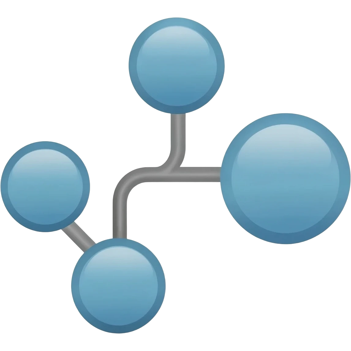 Design a minimalist logo icon for an AI automation agency called "Workflo". emoji