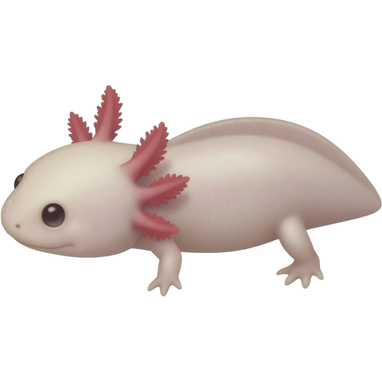 Cute small axelotl emoji
