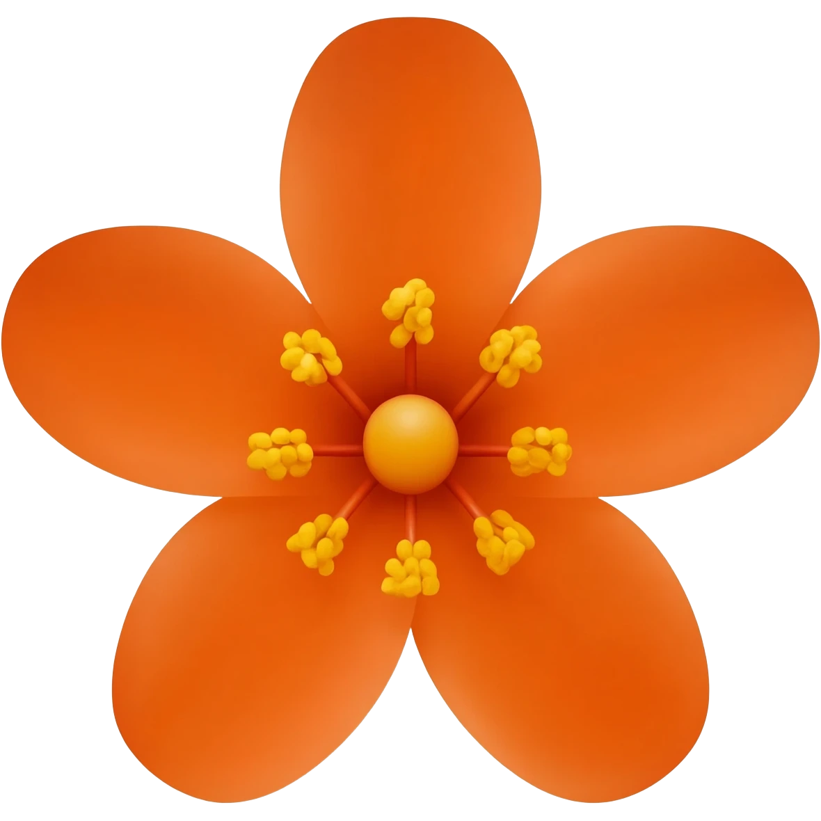 orange blossom emoji