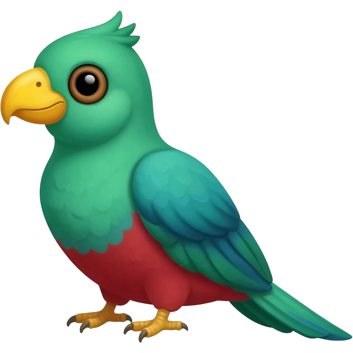 Quetzal emoji