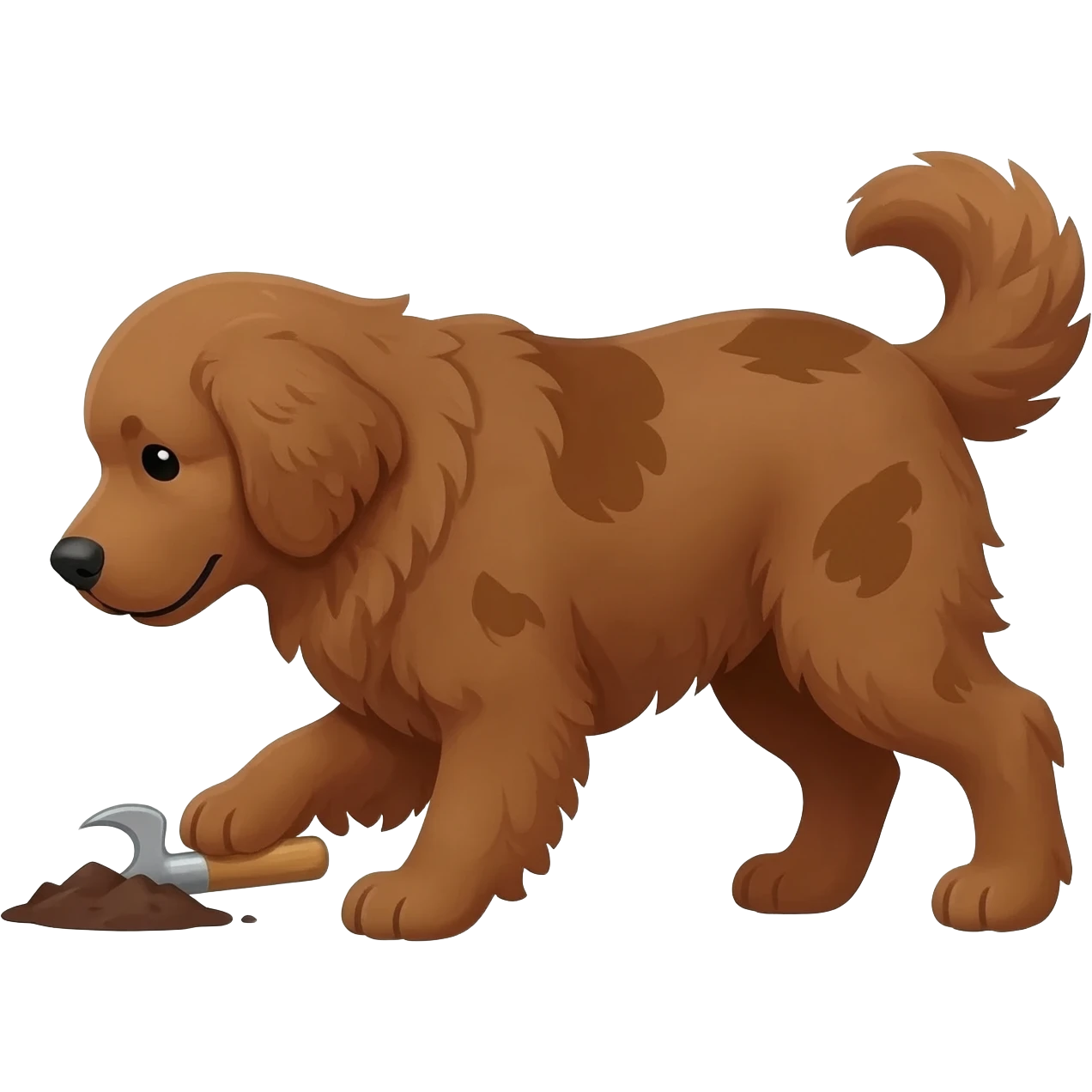 Newfoundland dig emoji