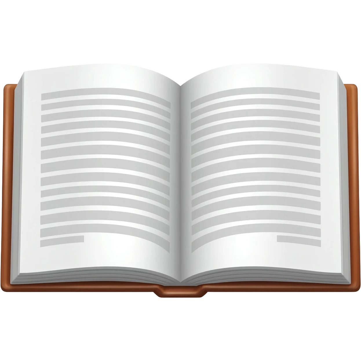 libro de literatura con texto i cerrado emoji