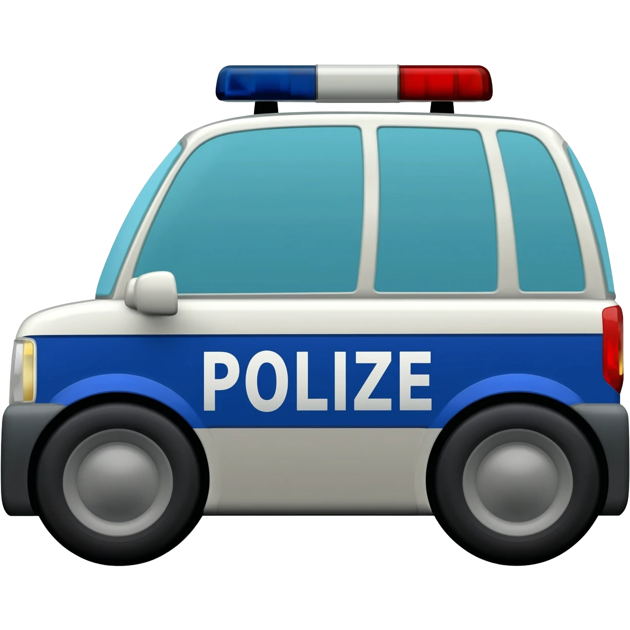 Deutsches Polizeiauto emoji