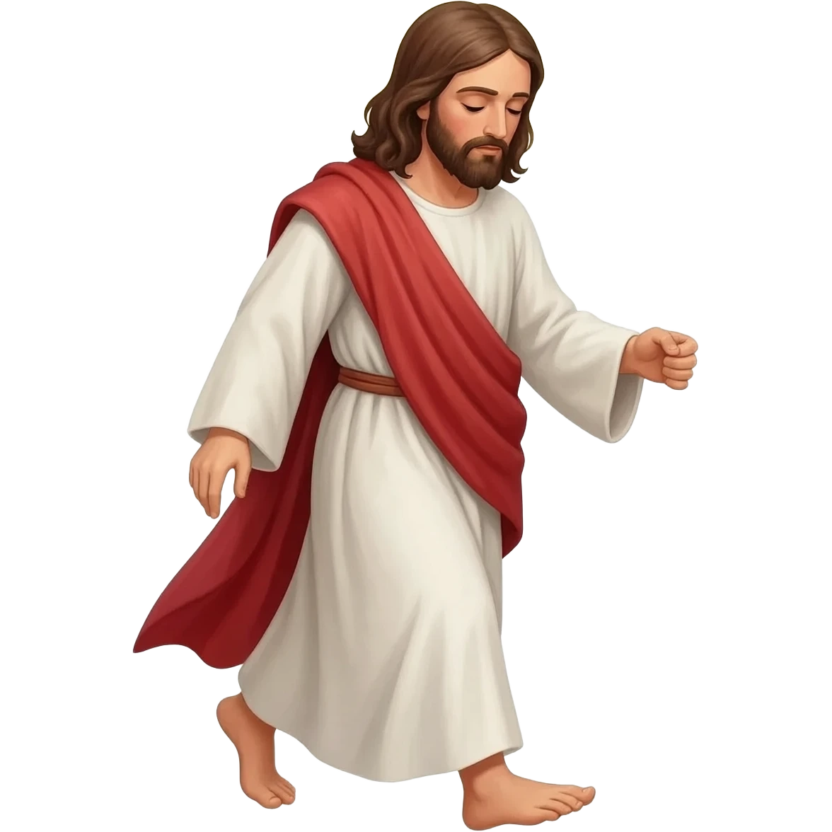 Jesus marcha Penitencial emoji