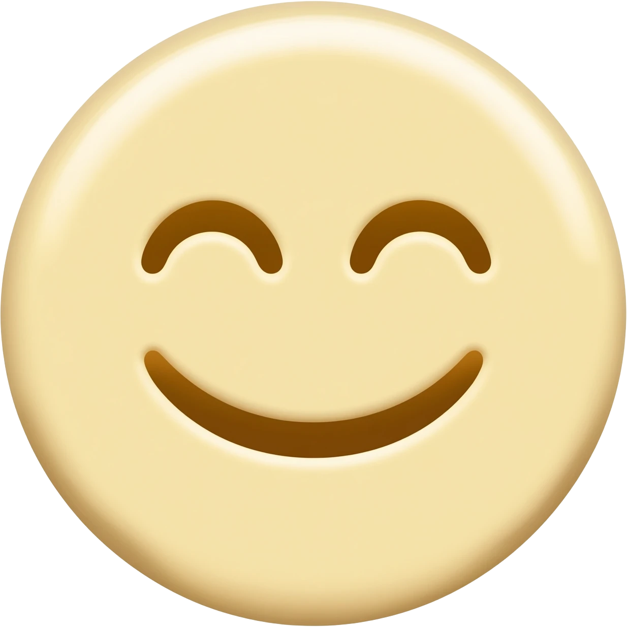 Creamsauce smling emoji