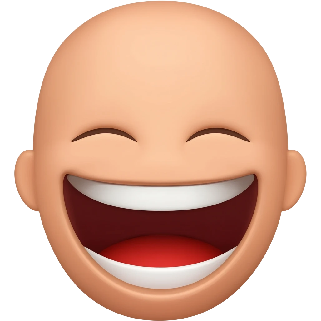 Laugh emoji