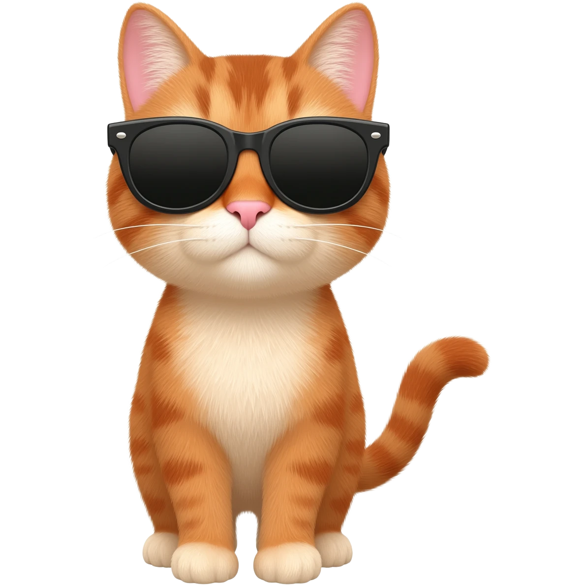 Cat wearing sunglasses emoji