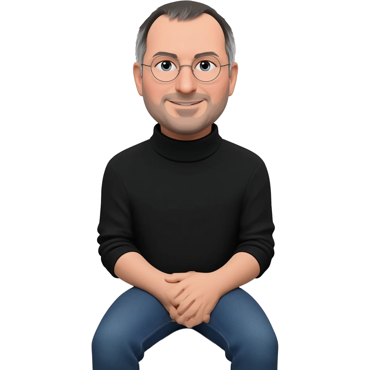 steve jobs on toilette emoji