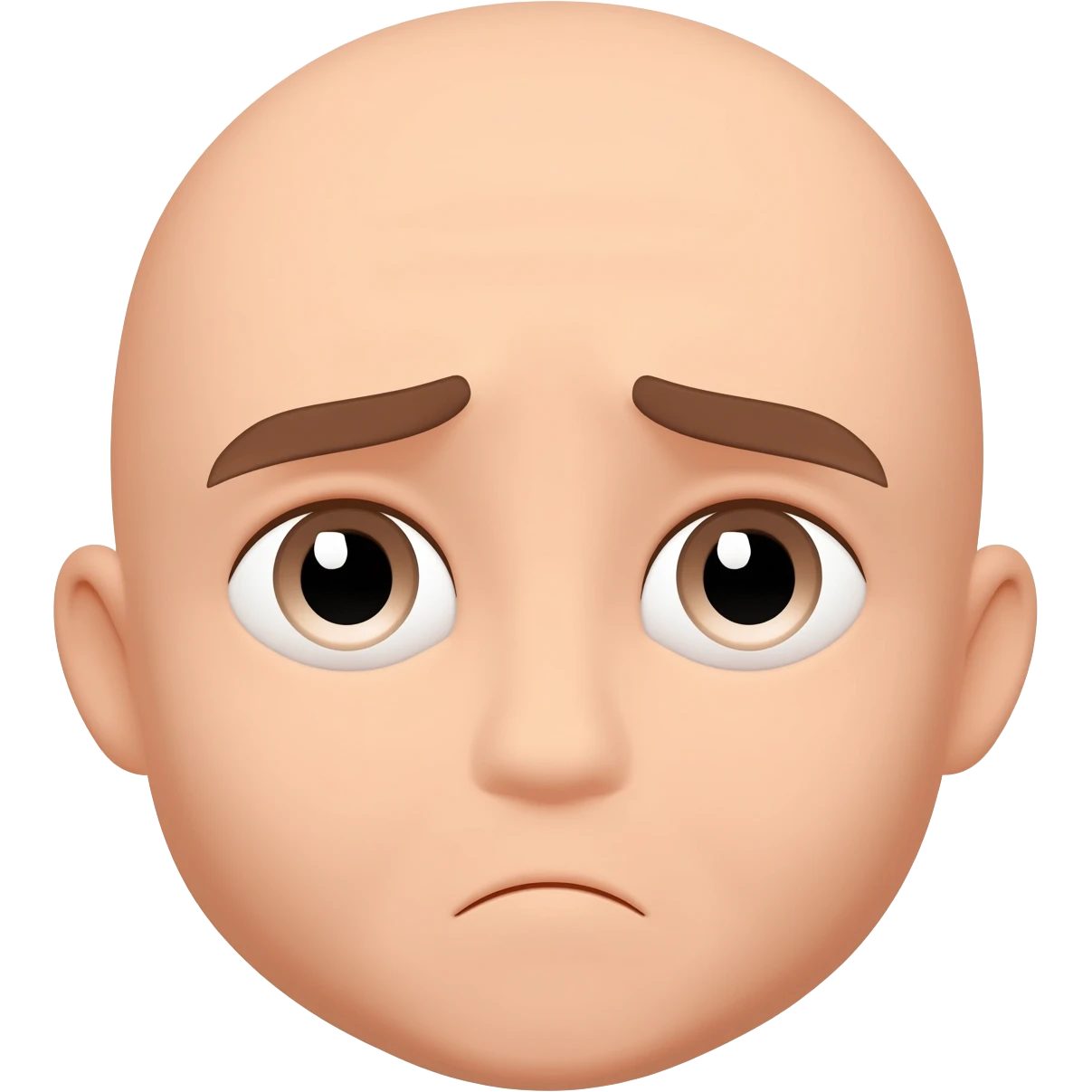 Fruncir el seño emoji