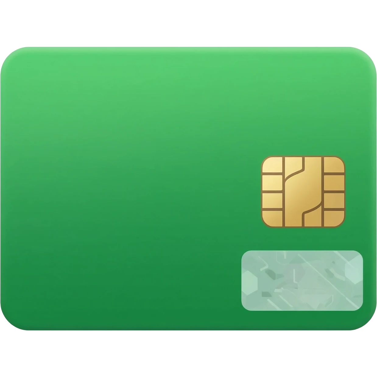 green amex emoji