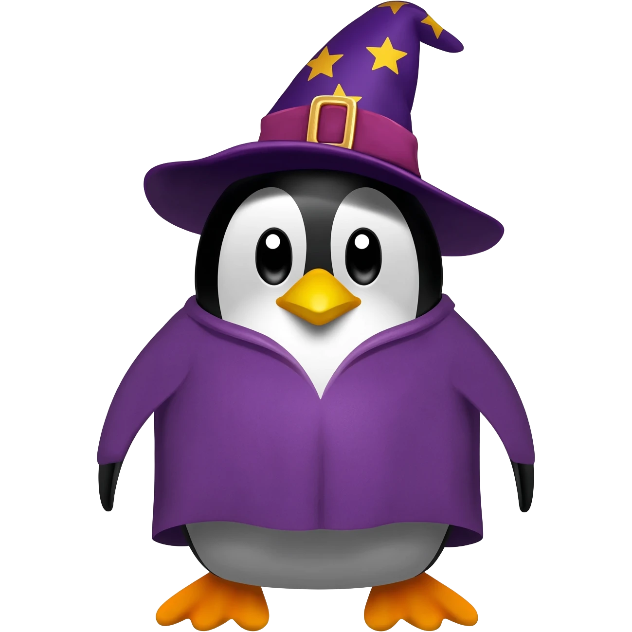 Penguin Wizard emoji