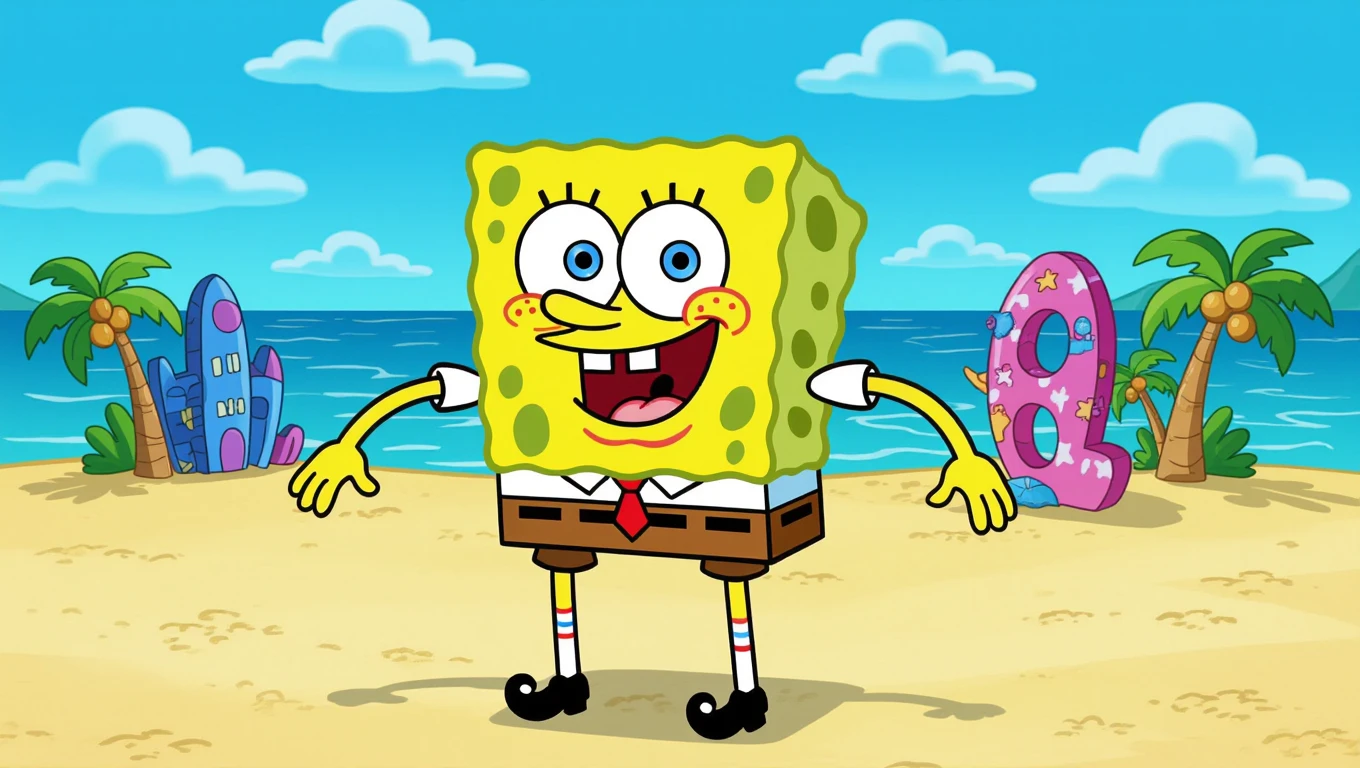 Bob l'éponge qui dance  emoji
