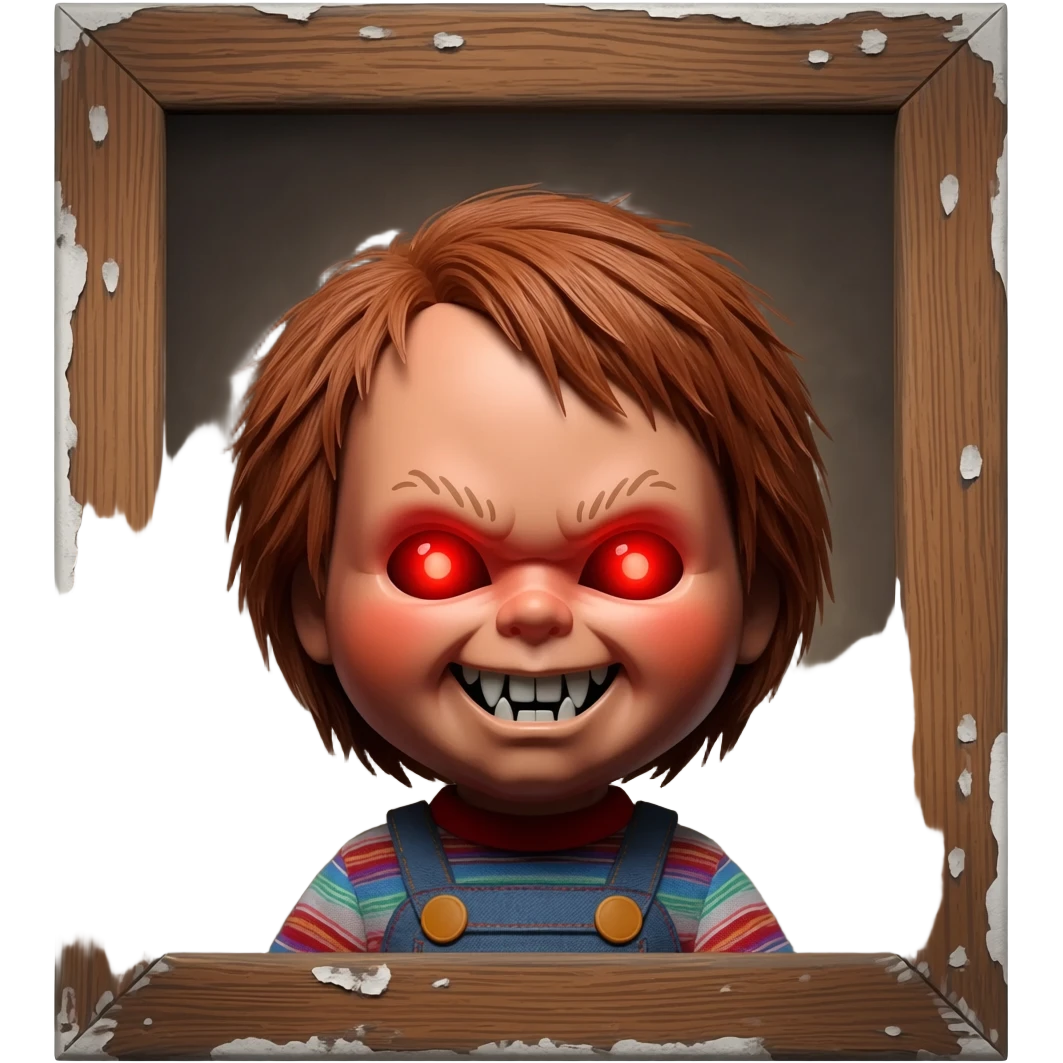 Un emojin de chuky emoji