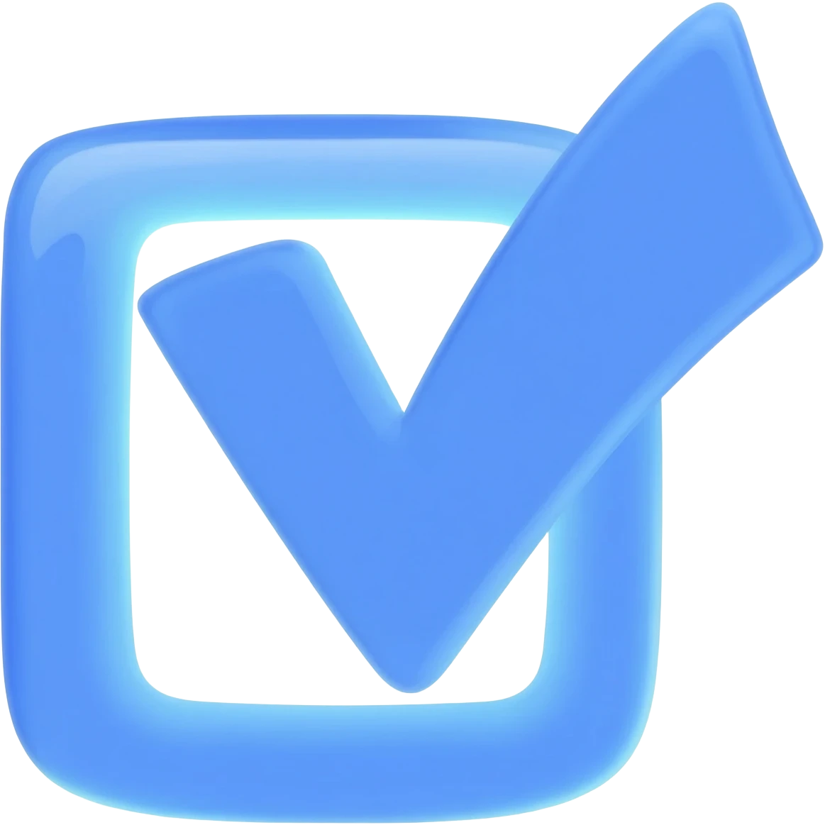 Синию галочку как в лайке ку emoji