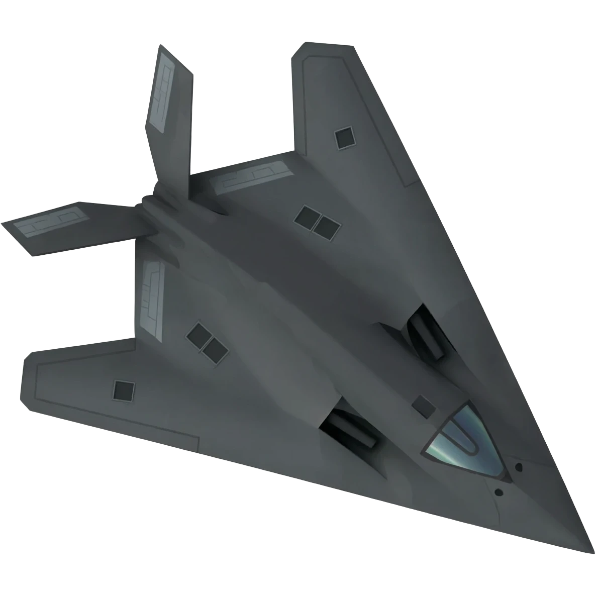 F117 flyby emoji