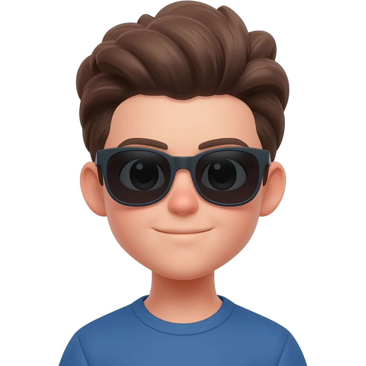 Niño con gafas de sol emoji