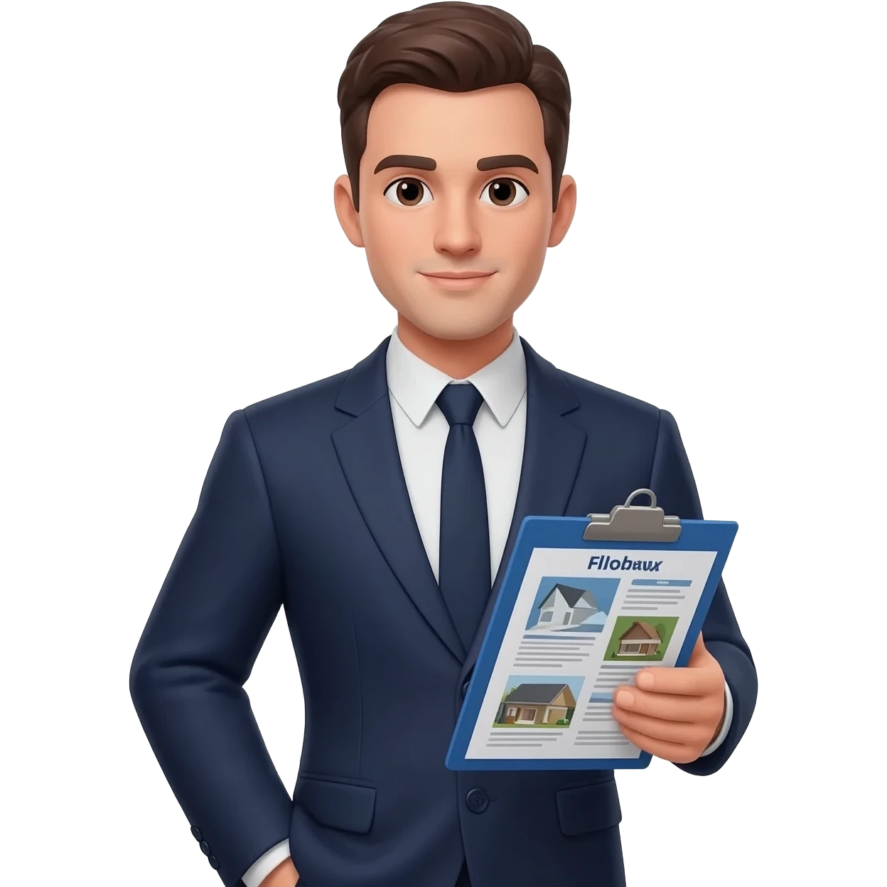 real estate broker market emoji