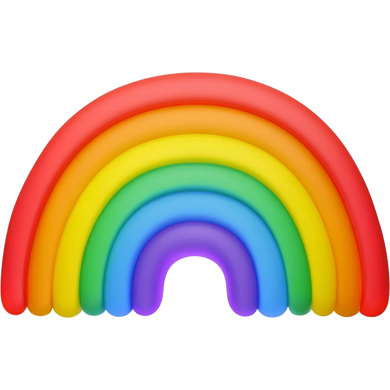 rainbow gold emoji